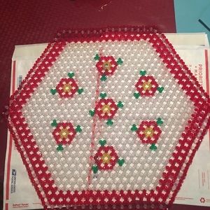 Beaded Table topper